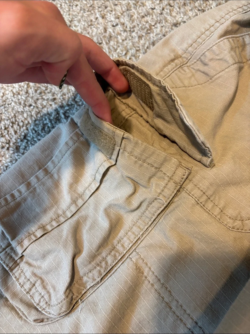 Khaki Cargo Pants